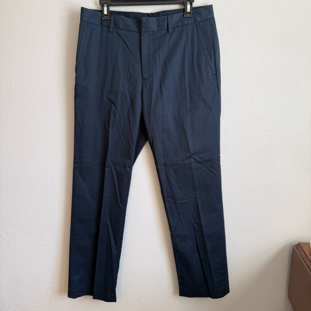 Mens 32x30 Bonobos Straight Formal Business Casual Classic Flat Front Dress Pant